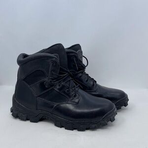 Rocky Alpha Force 6 Inch Waterproof Soft Toe Work Men’s Black Police Boot 14
